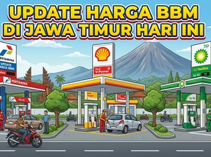 Harga BBM Hari Ini di Jatim, Ini Daftar Bahan Bakar yang Naik