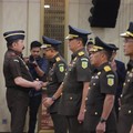 Jaksa Agung Sanitiar Burhanuddin melantik enam pejabat utama di Gedung Utama Kejaksaan Agung, Jakarta Selatan, Jumat (24/7/2026). (Dok. Pusat Penerangan Hukum Kejaksaan Agung)