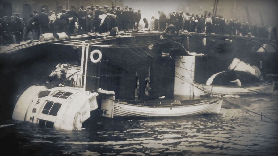 Kapal SS Eastland. (Dok. chicagohistory.org)
