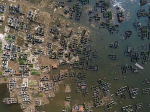 Kampung Tenggelam di Bendungan Karian Baru Pertama Kali Terlihat Sejak 2023