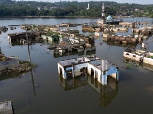 Serba-serbi Kampung Hilang saat Bendungan Karian Mengering