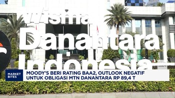 Moody's Beri Rating Baa2 MTN Danantara dengan Outlook Negatif