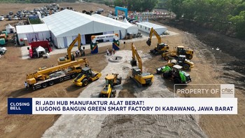 RI Jadi Hub Manufaktur Alat Berat! LiuGong Bangun Green Smart Factory di Karawang, Jawa Barat