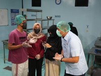 Sidak perdana Kepala Badan Gizi Nasional (BGN) Sudaryono ke sejumlah dapur SPPG di Bogor, Jumat (24/7/2026). (Dok. Biro Humas BGN)
