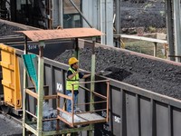 Tambang batu bara Tanjung Enim PT Bukit Asam Tbk (PTBA). (Dok. PTBA)