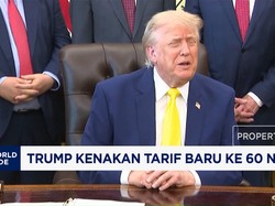 Trump Kenakan Tarif Baru ke 60 Negara