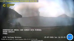 Gunung Anak Krakatau 2 Kali Erupsi, Semburkan Abu Vulkanik Setinggi 457 Meter
