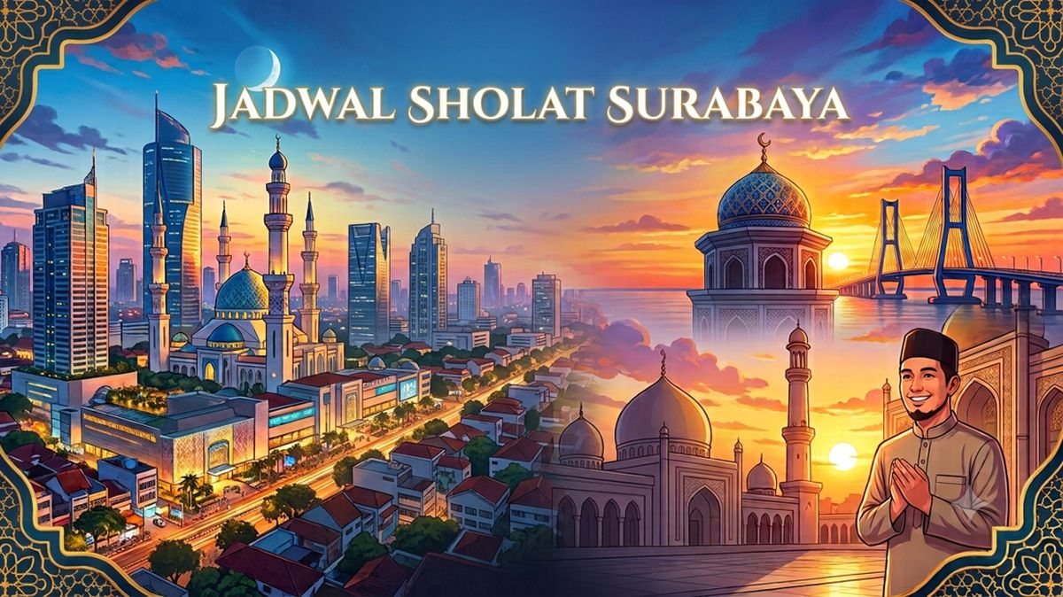 Jadwal Sholat Surabaya Hari Ini, Panduan Ibadah Ayyamul Bidh