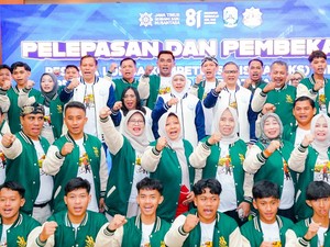 Gubernur Khofifah Optimis 45 Kontingen LKS Jatim Sabet Juara Umum