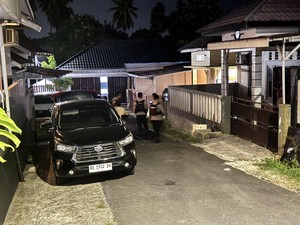 Rumah Kadis PUPR Bengkulu Digeledah, Polisi Jaga Ketat