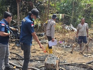 Sumur Minyak Ilegal di Perbatasan Muba-Muratara Terbakar, 2 Orang Tewas