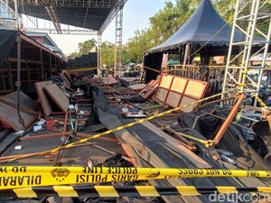 Tribun VIP Kejurnas Drift di Purwokerto Ambruk, Begini Penjelasan Penyelenggara