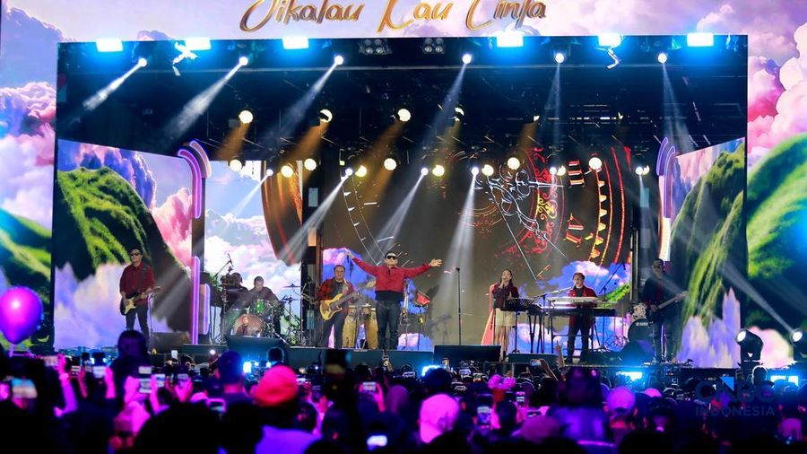 Suasana keseruan Trans TV Festival Vol. 5. di Lapangan Sunburst BSD, Tangerang Selatan, Minggu (26/7/2026). (CNBC Indonesia/Muhammad Sabki)