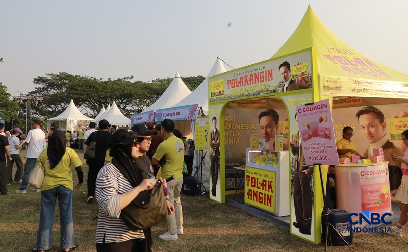 Suasana keseruan Trans TV Festival Vol. 5. di Lapangan Sunburst BSD, Tangerang Selatan, Minggu (26/7/2026). (CNBC Indonesia/Muhammad Sabki)