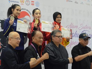 DKI Jakarta Juara Umum Kejurnas Wushu Kungfu