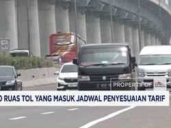 Ada 10 Ruas Tol yang Masuk Jadwal Penyesuaian Tarif