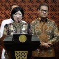 Deputi Gubernur Senior Bank Indonesia (BI), Destry Damayanti saat menyampaikan konferensi pers di Bank Indonesia, Jakarta, Senin (27/7/2026). (Dok. Bank Indonesia)