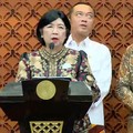 Deputi Gubernur Senior Bank Indonesia (BI), Destry Damayanti saat menyampaikan konferensi Pers terkait Gubernur Bank Indonesia, Perry Warjiyo Mundur, di Jakarta, Senin (27/7/2026). (Dok. Istimewa)