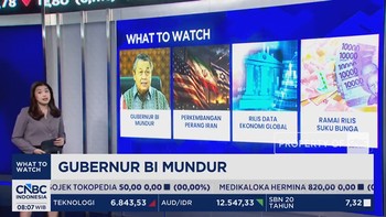 Gubernur Bank Indonesia, Perry Warjiyo Mundur Dari Jabatannya