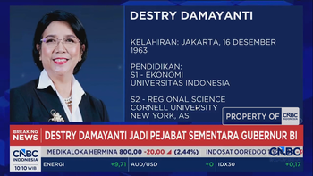 Jabat Posisi Gubernur BI Sementara, Destry Pastikan Ikuti Aturan & Undang-undang