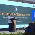Menteri Kesehatan Budi Gunadi di Leimena Conference 2026 di Gedung Widya Graha BRIN, Jakarta Selatan, Senin (27/7/2026). (CNBC Indonesia/Fergi Nadira)
