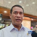 Menteri Pertanian (Mentan) Amran Sulaiman saat ditemui di kantor Kementan, Jakarta, Senin (27/7/2026). (CNBC Indonesia/Martyasari Rizky)
