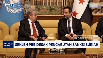 PBB Desak Pencabutan Sanksi Suriah