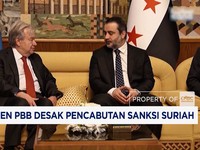 PBB Desak Pencabutan Sanksi Suriah