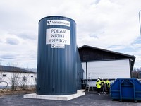 Pembangkit listrik tenaga pasir skala industri di Pornainen, Finlandia, dapat memenuhi kebutuhan pemanasan kota selama hampir satu bulan di musim panas dan hingga satu minggu di musim dingin. (Dok. Polar Night Energy)