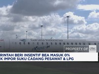 Pemerintah Beri Insentif Bea Masuk 0% untuk Impor Suku Cadang Pesawat & LPG