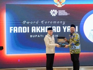 Bupati Gresik Bawa Model Perlindungan Anak PMI ke Tingkat Nasional
