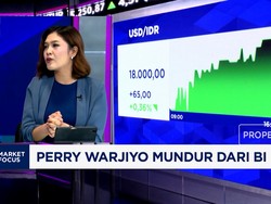 Uji Efek Perry Warjiyo Mundur ke Rupiah - Pasar Tahan Napas Tunggu The Fed