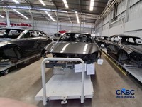 Grand opening Mazda Indonesia Plant di Citeureup Bogor. (CNBC Indonesia/Leon)
