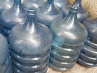Ilustrasi Galon Bekas. (Ist Tangkapan Layar)