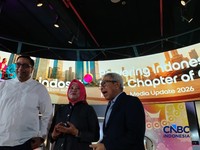 Indosat Ooredoo Hutchison (IOH) membukukan pertumbuhan pendapatan selama Semester I-2026. Dalam enam bulan pertama tahun ini pendapatan perusahaan mencapai Rp 30,7 triliun atau bertumbuh 13,1% dari tahun sebelumnya. (CNBC Indonesia/Novina)