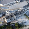 An aerial view shows the damaged Aeon Mall shopping centre after an earthquake with a preliminary magnitude of 7.1 struck Japan's southern Kumamoto prefecture, in Kashima Town, Kumamoto Prefecture, Japan, July 28, 2026. Kyodo/via REUTERS ATTENTION ED