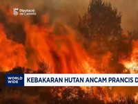 Kebakaran Hutan Ancam Prancis & Spanyol