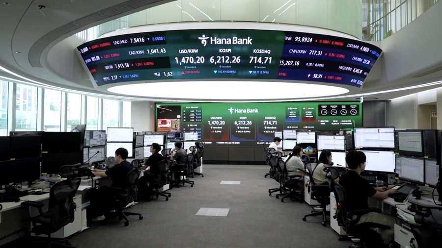 Korea Composite Stock Price Index (KOSPI). (Tangkapan Layar Reuters/)