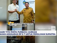 Mendagri Minta Purbaya Cairkan Anggaran Rp6 T untuk Pemulihan Sumatra
