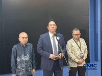 Menteri Keuangan (Menkeu) sekaligus Ketua Komite Stabilitas Sektor Keuangan (KSSK) Purbaya Yudhi Sadewa mengungkapkan tujuan BPI Danantara dilibatkan dalam rapat terbatas pada Selasa (28/7/2026). (CNBC Indonesia/Chandra Dwi Pranata)