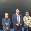 Menteri Keuangan (Menkeu) sekaligus Ketua Komite Stabilitas Sektor Keuangan (KSSK) Purbaya Yudhi Sadewa mengungkapkan tujuan BPI Danantara dilibatkan dalam rapat terbatas pada Selasa (28/7/2026). (CNBC Indonesia/Chandra Dwi Pranata)