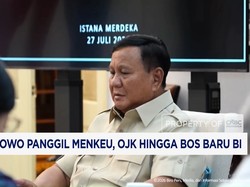Prabowo Panggil Menkeu, OJK hingga Bos Baru BI