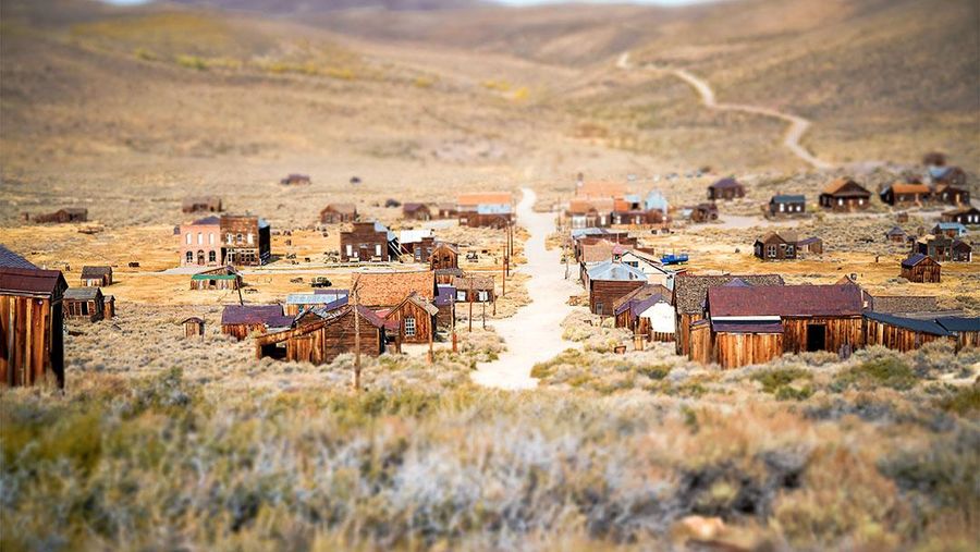 Taman Bersejarah Negara Bagian Bodie adalah kota hantu pertambangan emas California yang otentik. (Dok. California State Parks)
