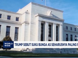Trump Sebut Suku Bunga AS Seharusnya Paling Rendah di Dunia