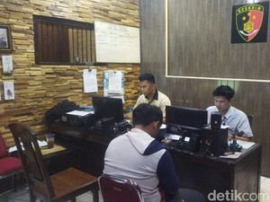 Maling Motor di Klaten Diikat di Tiang, Warga Gantian Kasih Wejangan