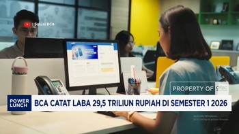 BCA Catat Laba 29,5 Triliun Rupiah di Semester 1 2026