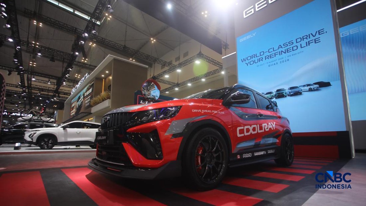 Penampakan Geely Coolray-Mobil Bensin Dibanderol Tak Sampai Rp400 Juta