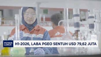 H1-2026, Laba PGEO Sentuh USD 79,62 Juta
