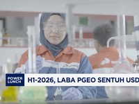 H1-2026, Laba PGEO Sentuh USD 79,62 Juta