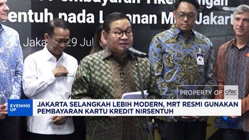 Jakarta Selangkah Lebih Modern, MRT Resmi Gunakan Pembayaran Kartu Kredit Nirsentuh